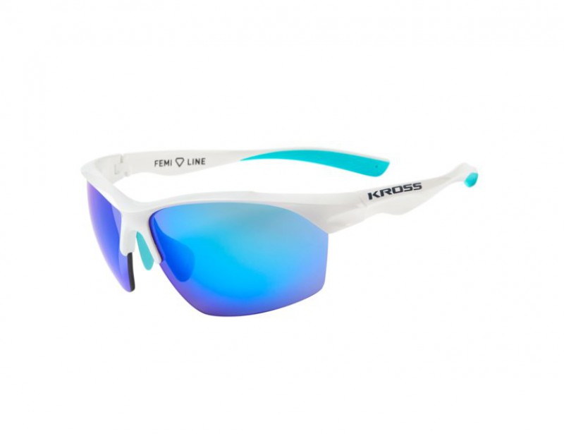 Okulary Kross PAVE biały/niebieski T4COK000033WHBL