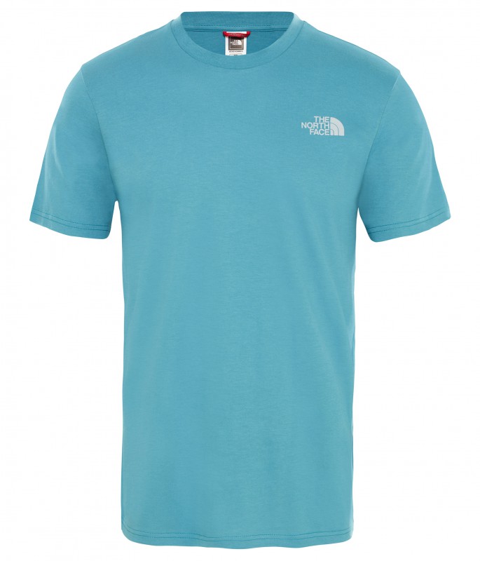 Koszulka męska The North Face SIMPLE DOME s.blue T92TX54Y3