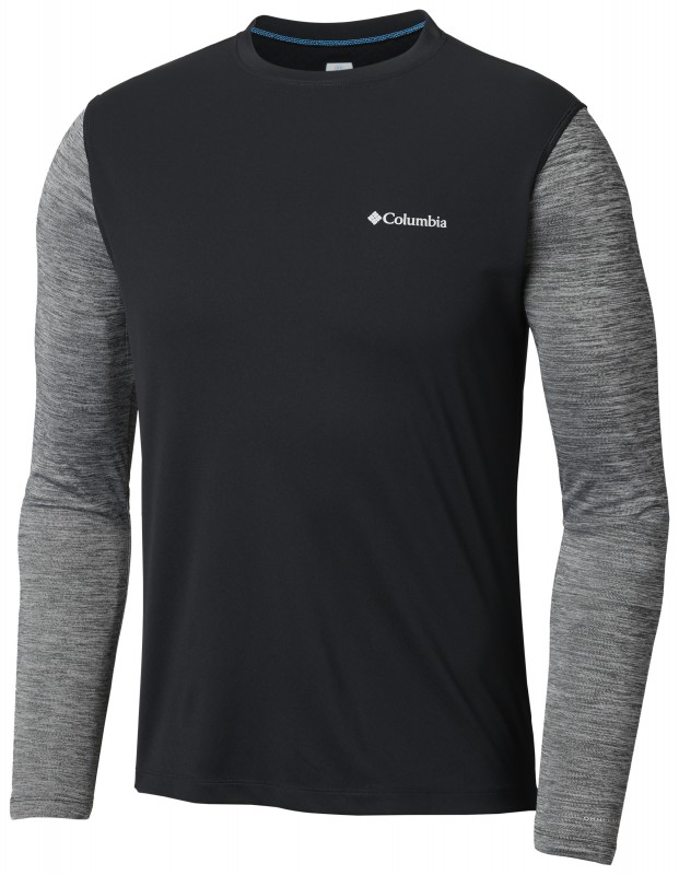Bluza męska Columbia ZERO RULES long sleeve shirt czarny AM6083-012