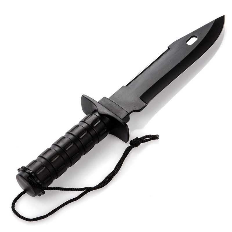 Nóż Meteor Druh - czarny nóż taktyczny
