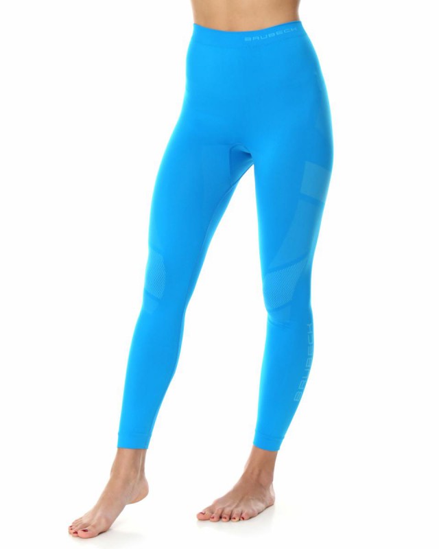 Spodnie termiczne damskie Brubeck DRY niebieskie LE11850