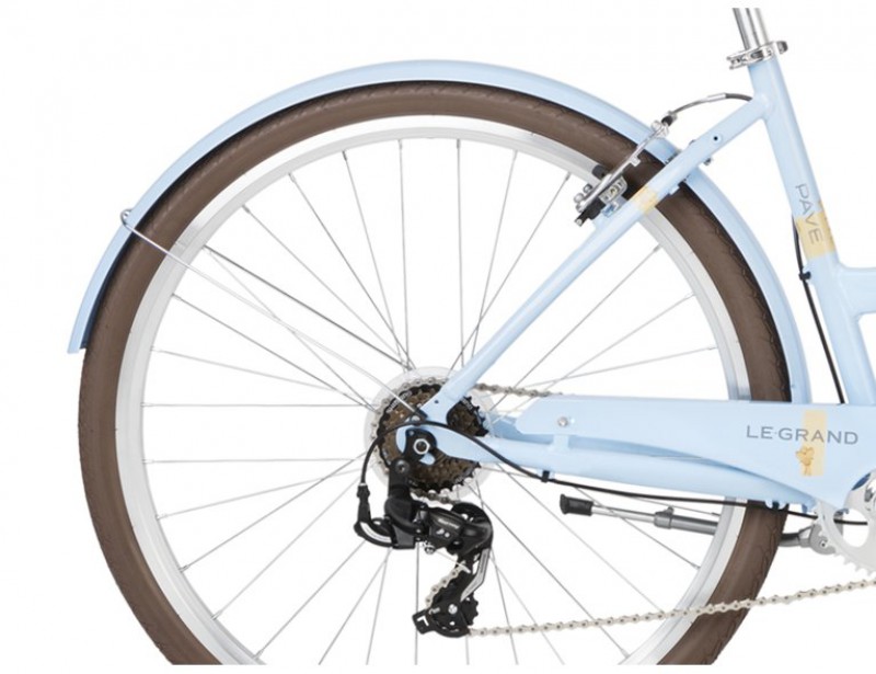 Rower Le Grand Pave 2 damski 28 błękitny połysk 2020