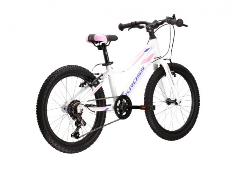 Rower Kross Lea Mini 3.0 Light 20 biało-różowa 2022