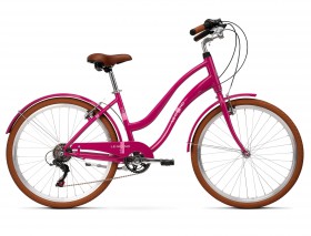 Rower Le Grand Pave 1 damski 26" różowy połysk 2020