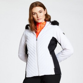 Kurtka narciarska damska Regatta Icebloom Jacket biała