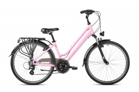 Rower Romet Gazela 26 1 różowobiała 2022
